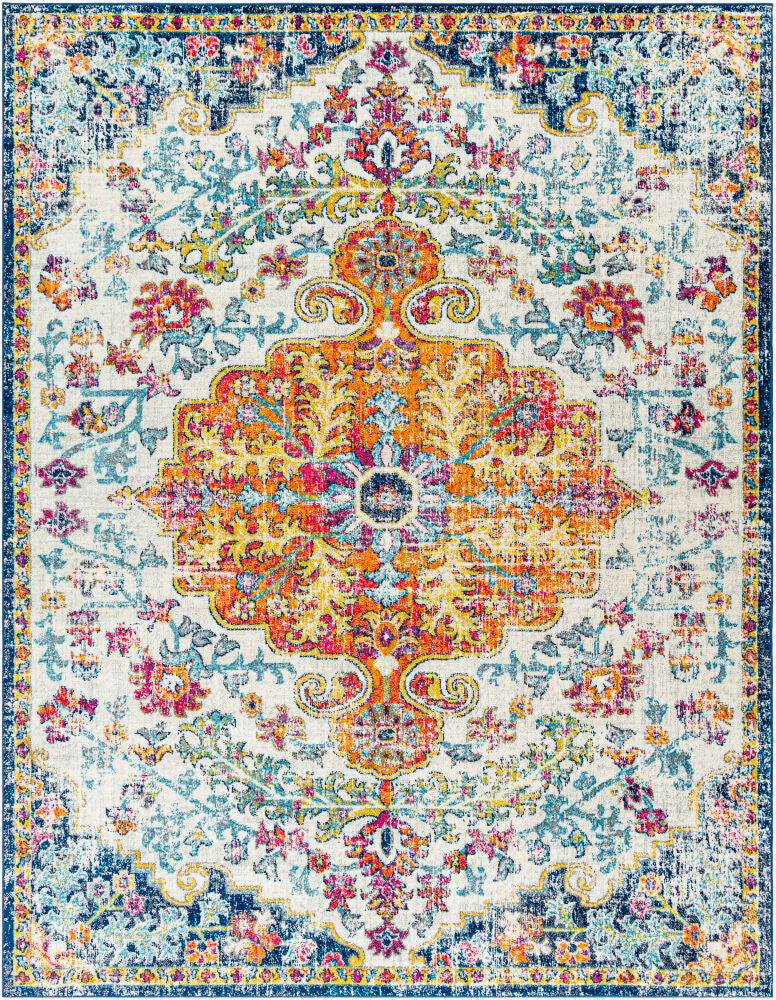 Surya Harput HAP-1000 Aqua Traditional Machine Woven Rug