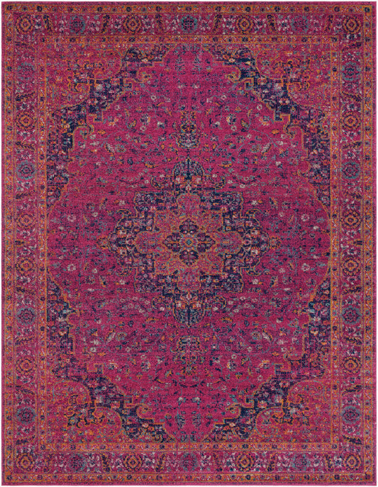 Surya Harput HAP-1008 Burgandy Traditional Machine Woven Rug
