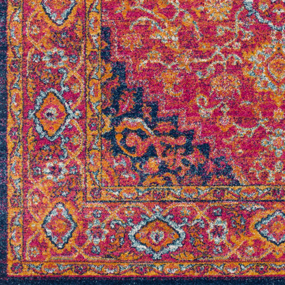 Surya Harput HAP-1009 Burgandy Traditional Machine Woven Rug