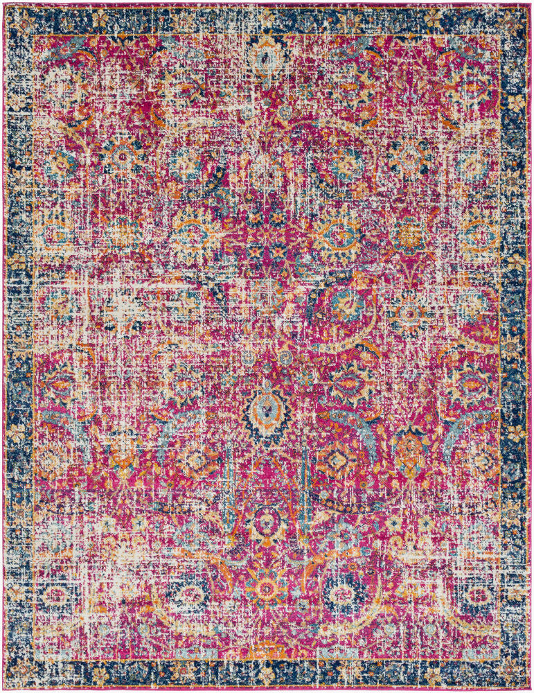 Surya Harput HAP-1013 Burgandy Traditional Machine Woven Rug