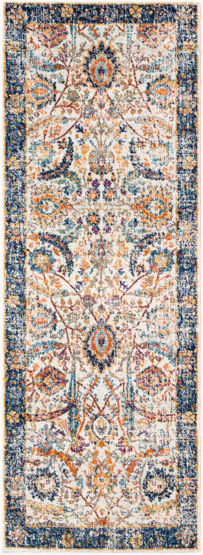 Surya Harput HAP-1014 Navy Traditional Machine Woven Rug
