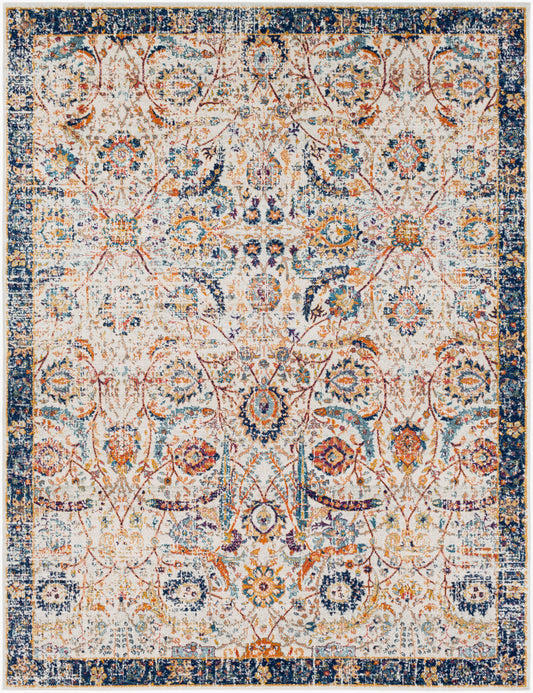 Surya Harput HAP-1014 Navy Traditional Machine Woven Rug