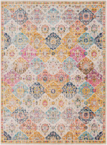 Surya Harput HAP-1018 Mustard Traditional Machine Woven Rug