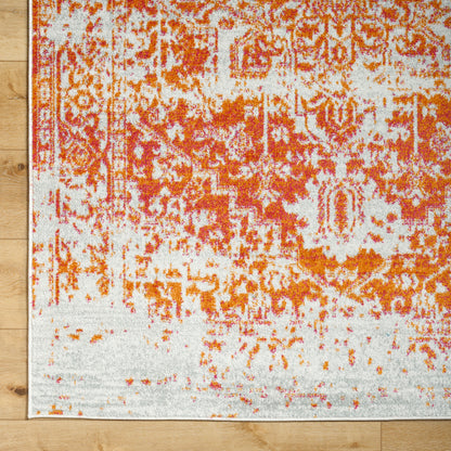 Surya Harput HAP-1019 Burnt Orange Traditional Machine Woven Rug