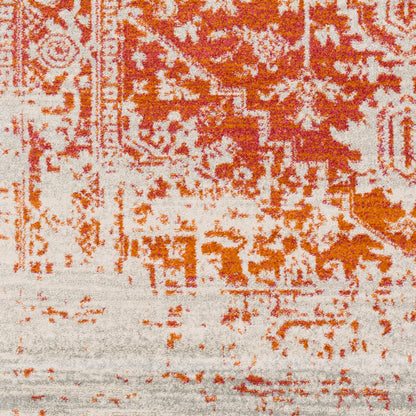 Surya Harput HAP-1019 Burnt Orange Traditional Machine Woven Rug
