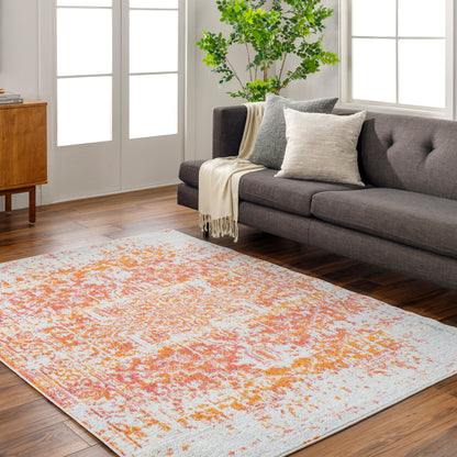 Surya Harput HAP-1019 Burnt Orange Traditional Machine Woven Rug