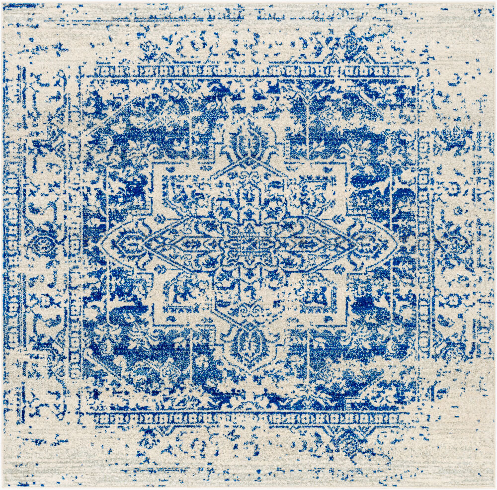 Surya Harput HAP-1021 Navy Traditional Machine Woven Rug