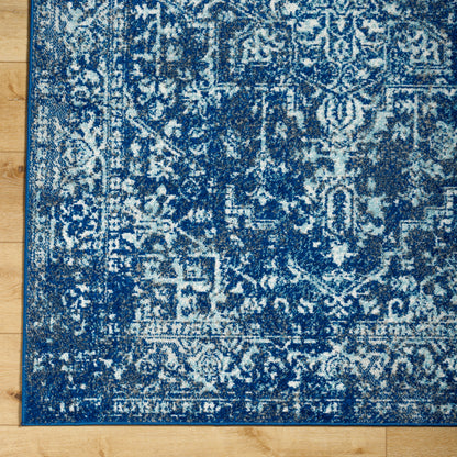 Surya Harput HAP-1022 Navy Traditional Machine Woven Rug