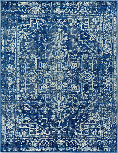 Surya Harput HAP-1022 Navy Traditional Machine Woven Rug
