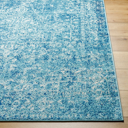 Surya Harput HAP-1023 Teal Traditional Machine Woven Rug
