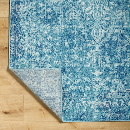 Surya Harput HAP-1023 Teal Traditional Machine Woven Rug
