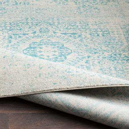 Surya Harput HAP-1026 Teal Traditional Machine Woven Rug