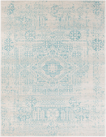 Surya Harput HAP-1026 Teal Traditional Machine Woven Rug