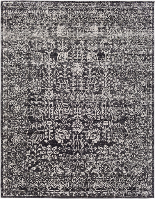 Surya Harput HAP-1028 Black Traditional Machine Woven Rug