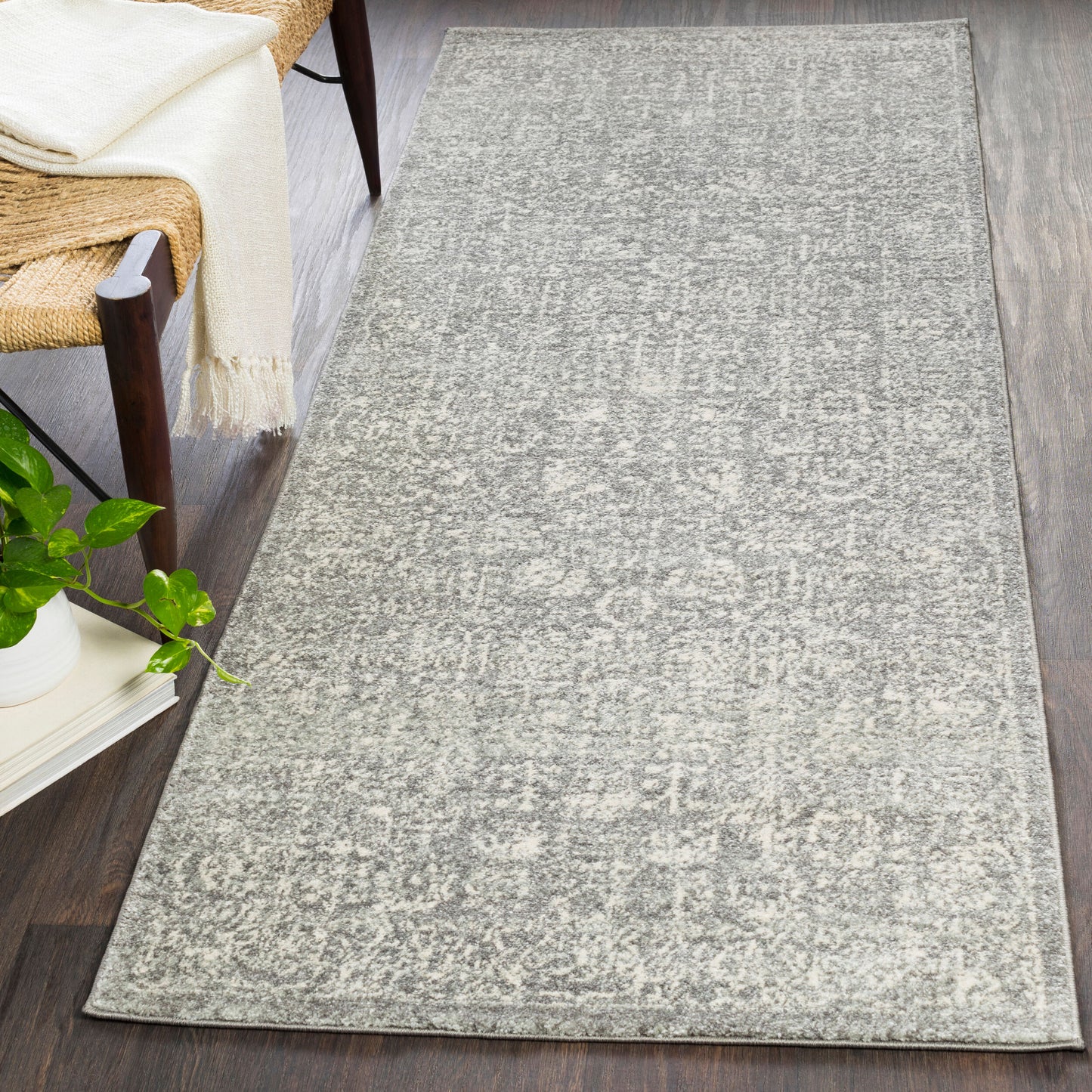 Surya Harput HAP-1029 Charcoal Traditional Machine Woven Rug