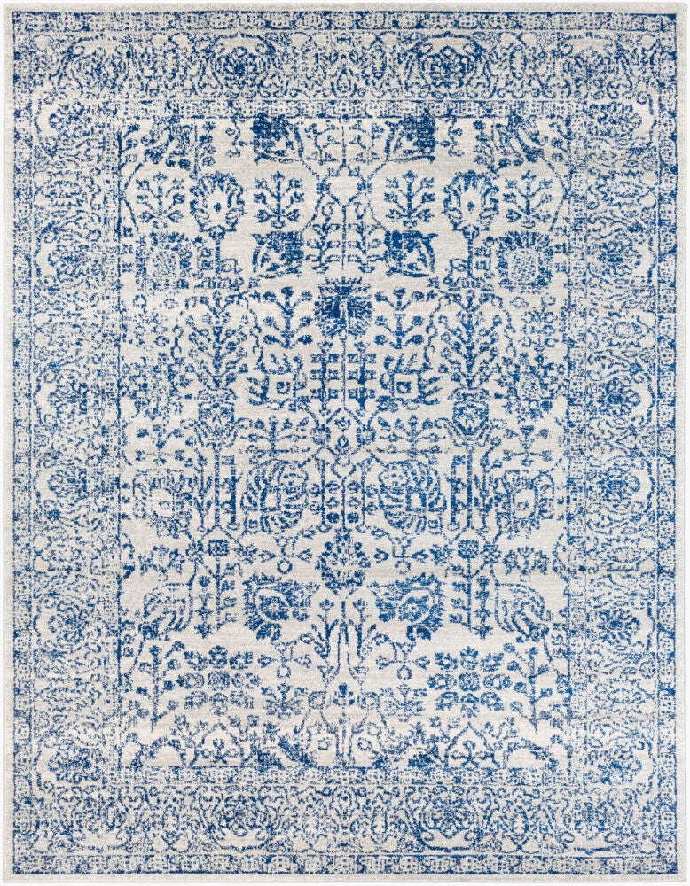 Surya Harput HAP-1030 Navy Traditional Machine Woven Rug