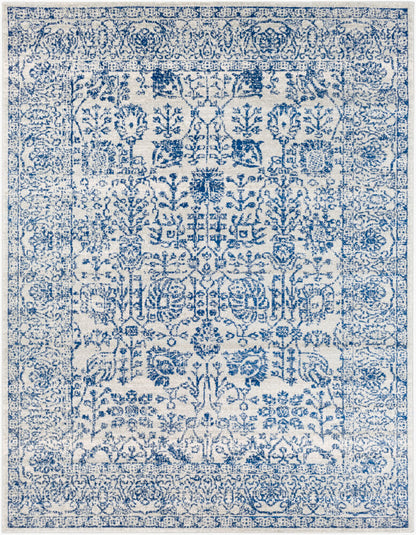 Surya Harput HAP-1030 Navy Traditional Machine Woven Rug