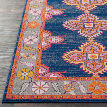 Surya Harput HAP-1037 Navy Traditional Machine Woven Rug