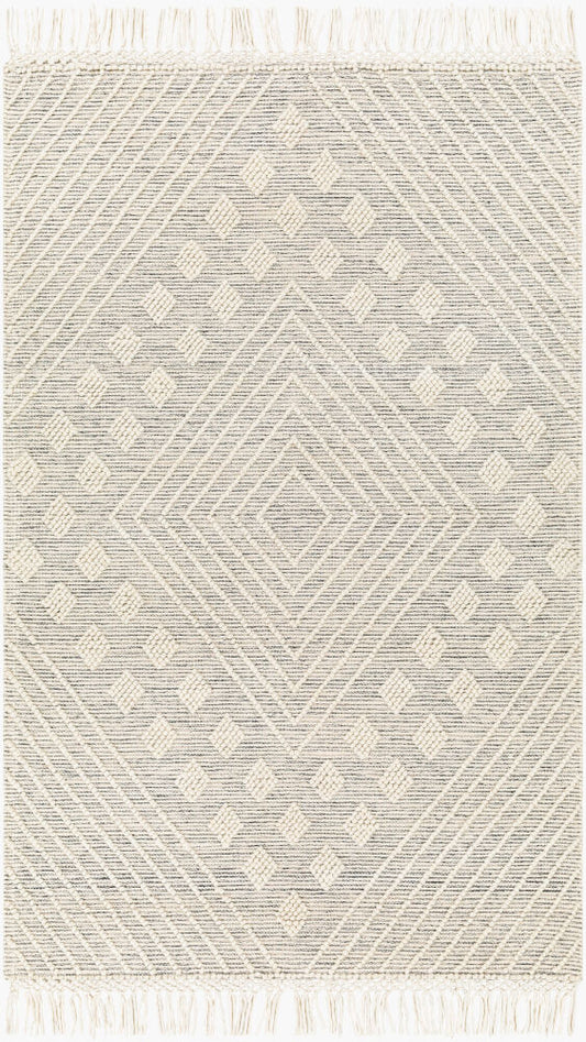 Surya Hemingway HMG-2306 Ivory Cottage Hand Woven Rug