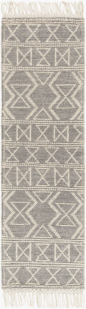 Surya Hemingway HMG-2307 Ivory Cottage Hand Woven Rug