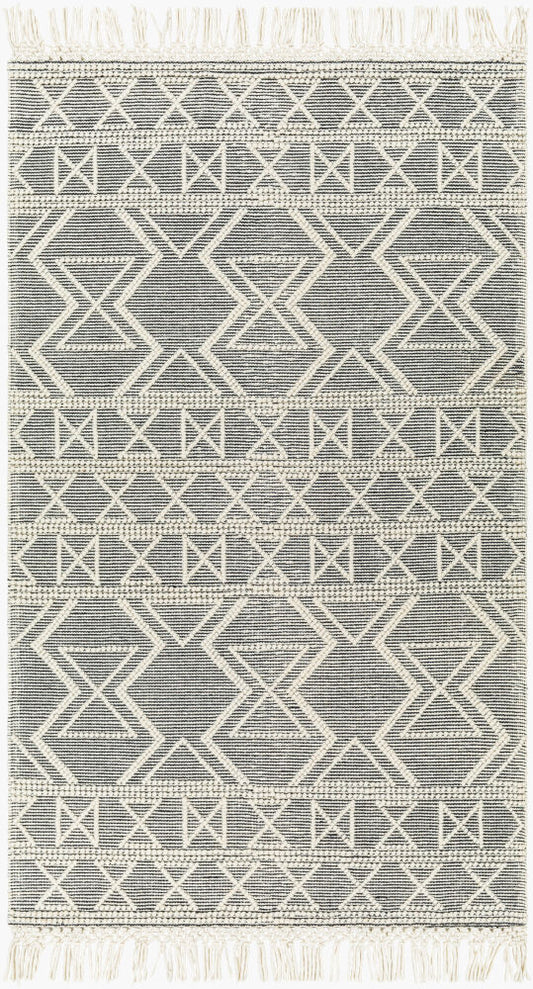 Surya Hemingway HMG-2307 Ivory Cottage Hand Woven Rug