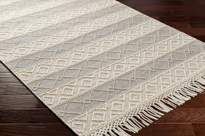 Surya Hemingway HMG-2308 Ivory Cottage Hand Woven Rug