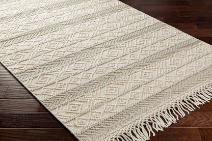 Surya Hemingway HMG-2309 Ivory Cottage Hand Woven Rug