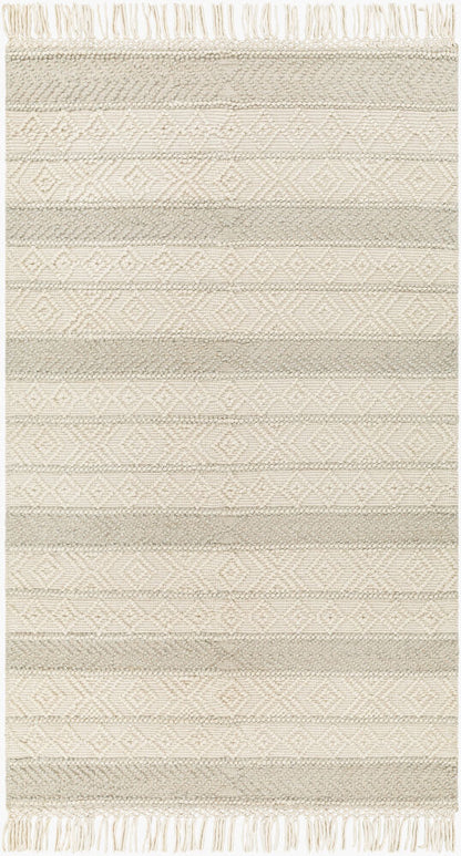 Surya Hemingway HMG-2309 Ivory Cottage Hand Woven Rug