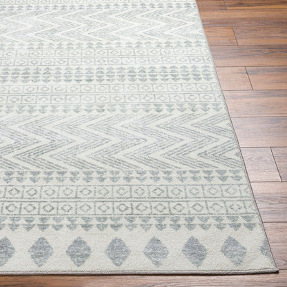 Surya Hera HRH-2300 White Global Machine Woven Rug