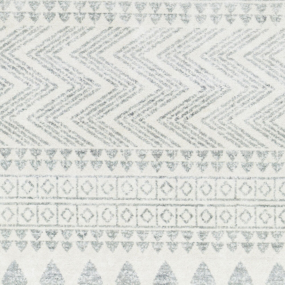 Surya Hera HRH-2300 White Global Machine Woven Rug