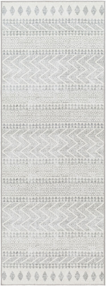 Surya Hera HRH-2300 White Global Machine Woven Rug