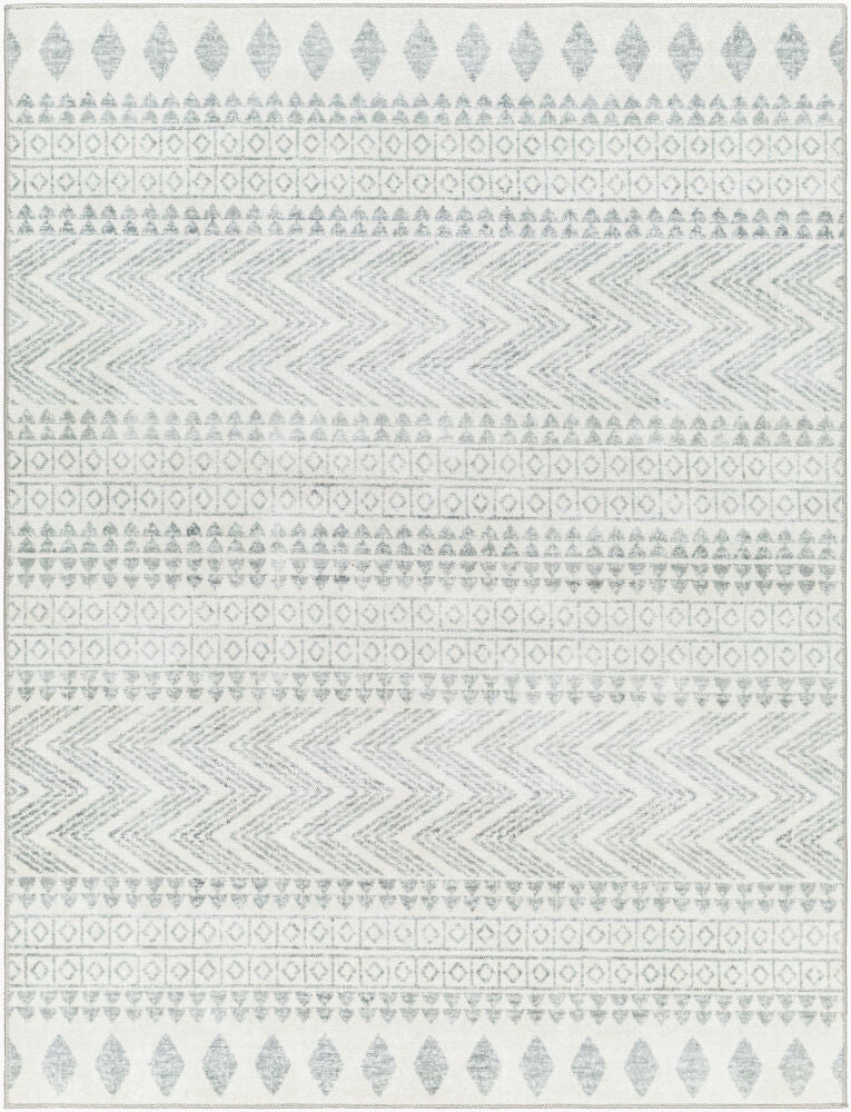 Surya Hera HRH-2300 White Global Machine Woven Rug