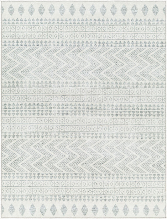 Surya Hera HRH-2300 White Global Machine Woven Rug