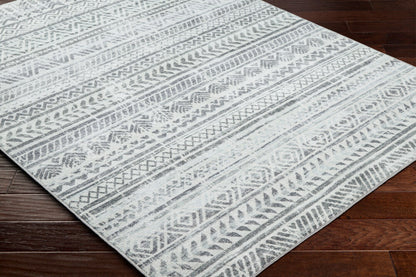 Surya Hera HRH-2301 Medium Gray Global Machine Woven Rug