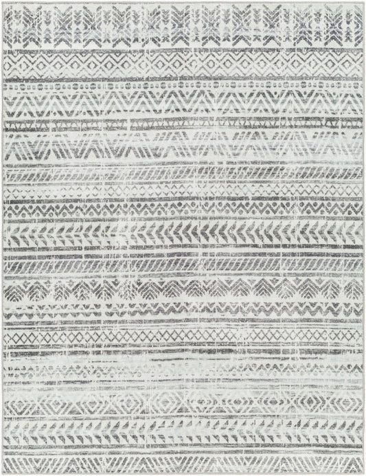 Surya Hera HRH-2301 Medium Gray Global Machine Woven Rug