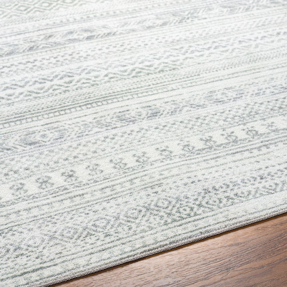 Surya Hera HRH-2303 Medium Gray Global Machine Woven Rug