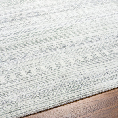 Surya Hera HRH-2303 Medium Gray Global Machine Woven Rug