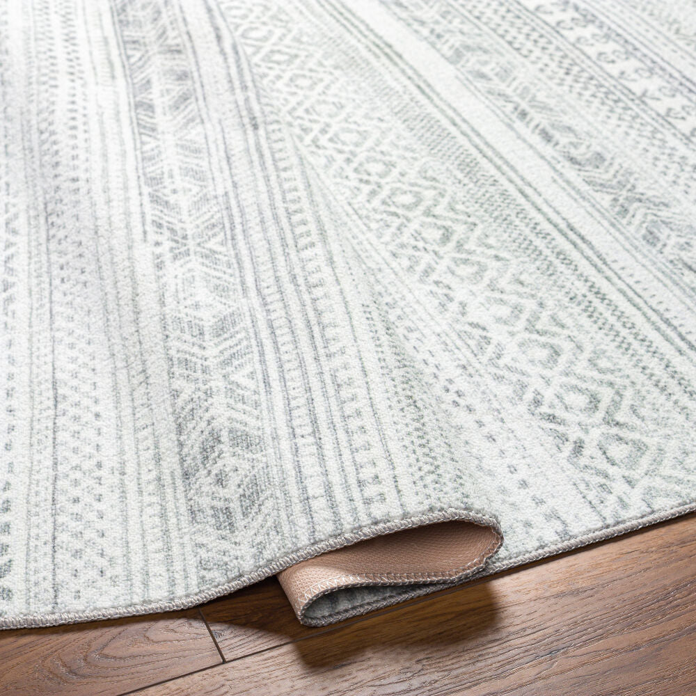 Surya Hera HRH-2303 Medium Gray Global Machine Woven Rug