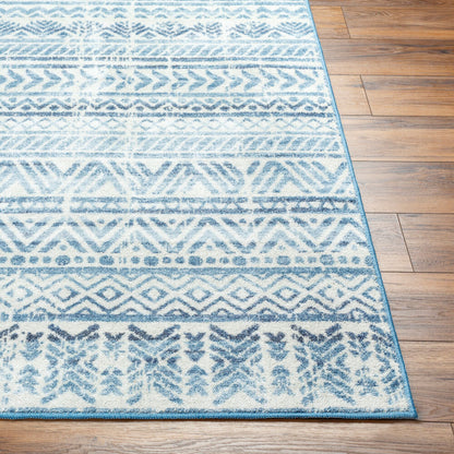 Surya Hera HRH-2305 Slate Global Machine Woven Rug