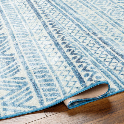 Surya Hera HRH-2305 Slate Global Machine Woven Rug