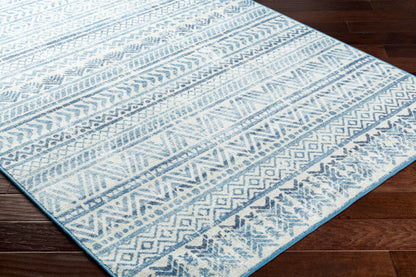 Surya Hera HRH-2305 Slate Global Machine Woven Rug