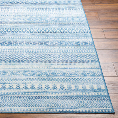 Surya Hera HRH-2306 Denim Global Machine Woven Rug