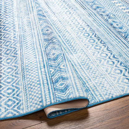 Surya Hera HRH-2306 Denim Global Machine Woven Rug