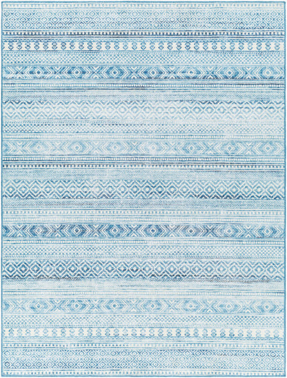 Surya Hera HRH-2306 Denim Global Machine Woven Rug