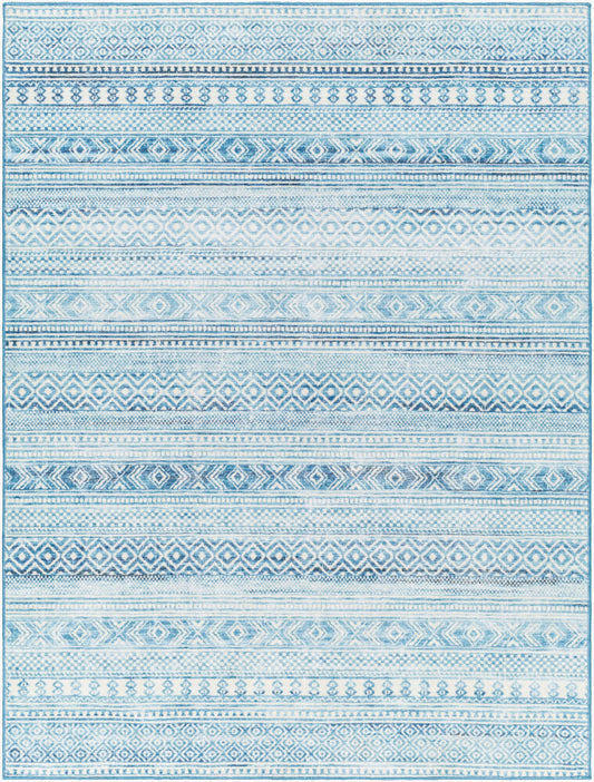 Surya Hera HRH-2306 Denim Global Machine Woven Rug