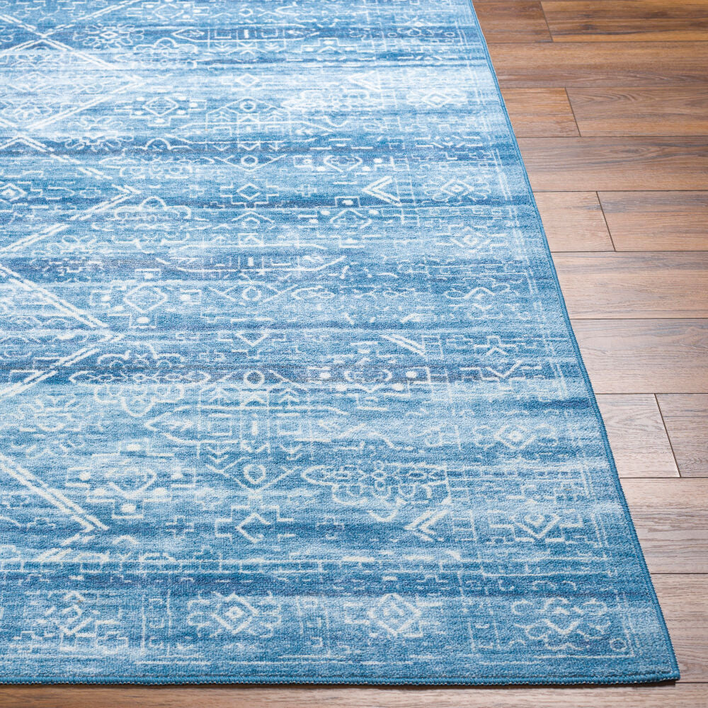 Surya Hera HRH-2307 Dark Blue Traditional Machine Woven Rug