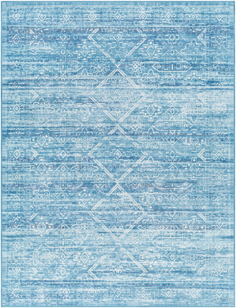 Surya Hera HRH-2307 Dark Blue Traditional Machine Woven Rug