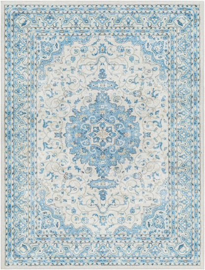Surya Hera HRH-2308 Dark Blue Traditional Machine Woven Rug