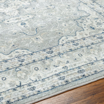 Surya Hera HRH-2309 Gray Traditional Machine Woven Rug