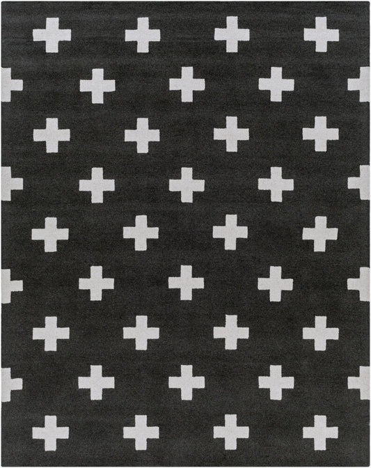 Surya Hilda HDA-2391 Black Modern Hand Tufted Rug